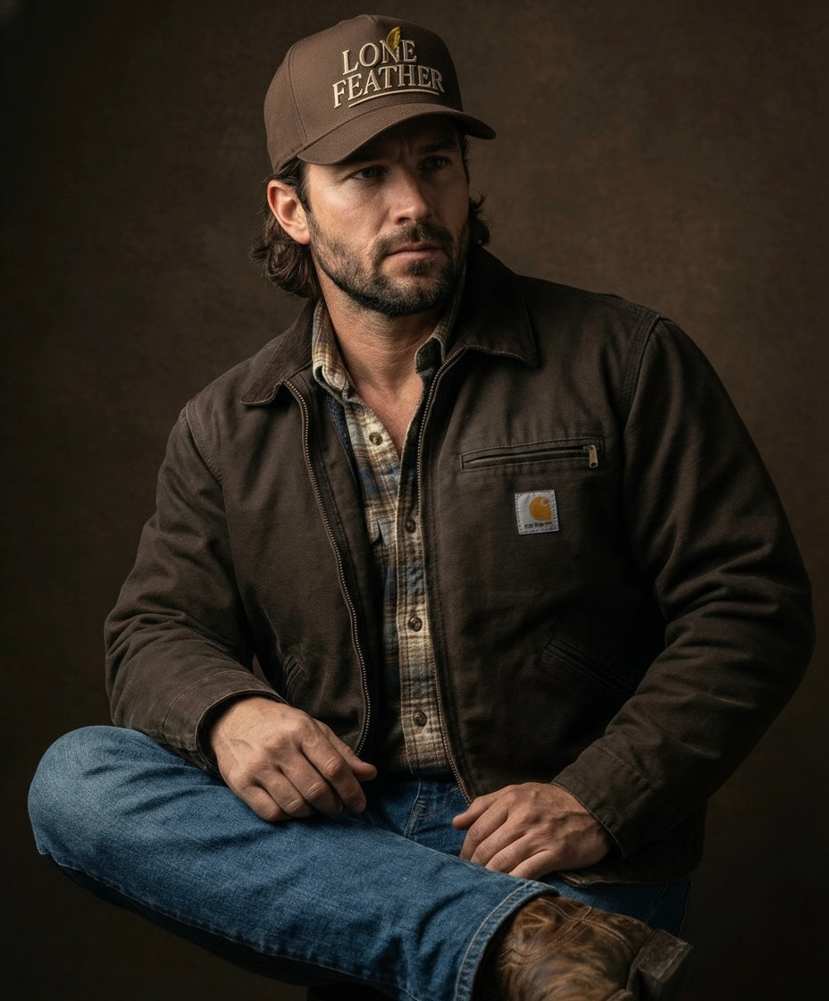 The Original Lone Feather Trucker // Exhibit 001