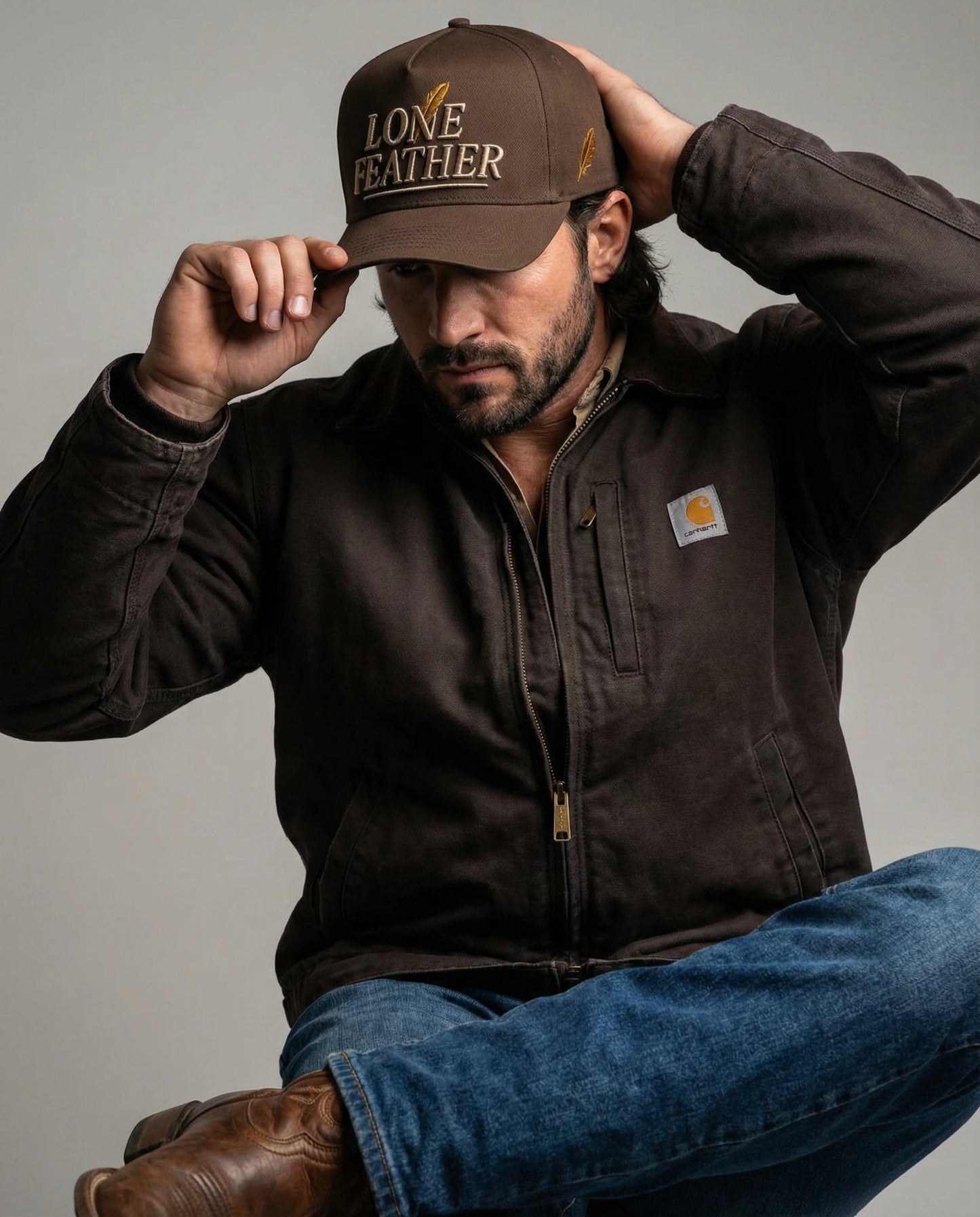 The Original Lone Feather Trucker // Exhibit 001