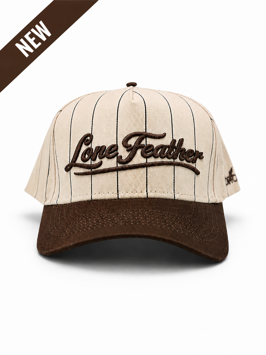 Lone Feather Pinstripe Trucker // Exhibit 005