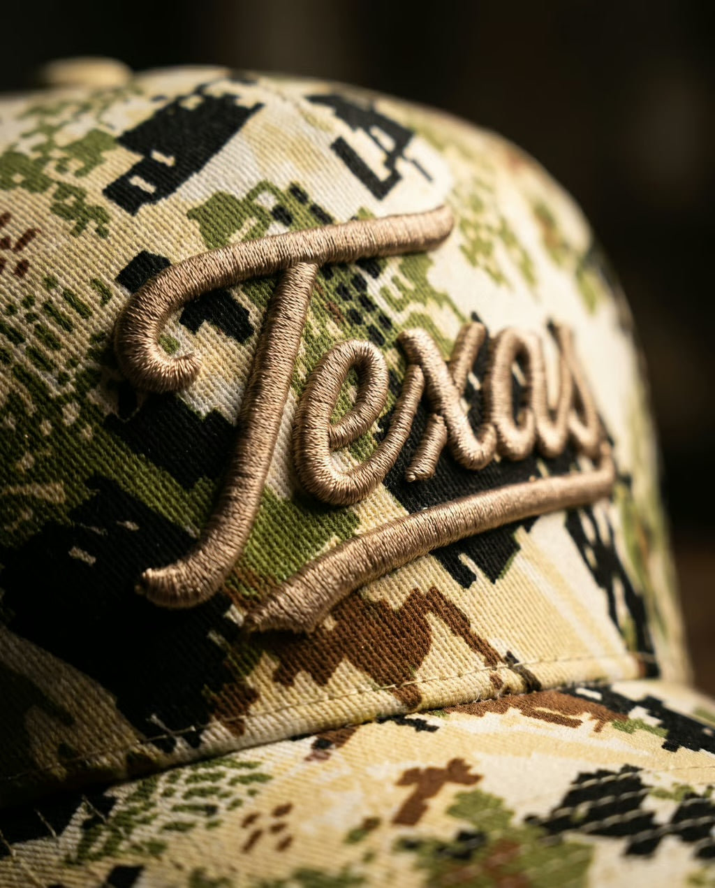 The Texas Script Performance SnapBack - Pursuit Camo
