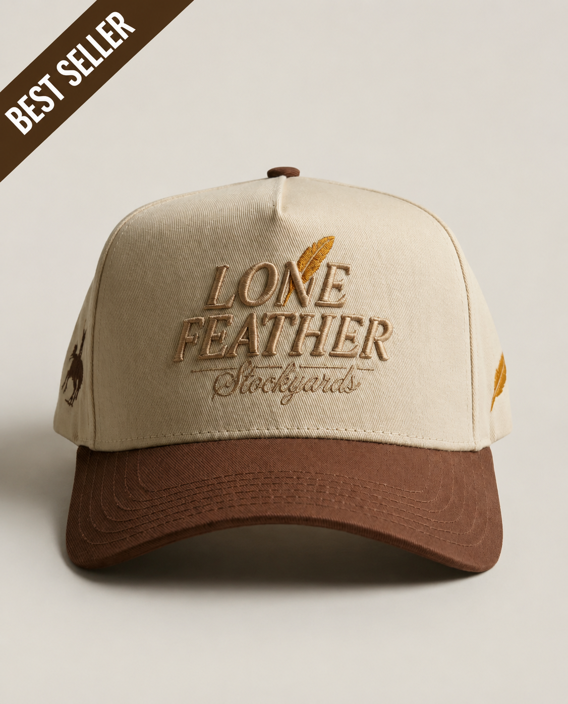 The Lone Feather Stockyards Trucker // Exhibit 002