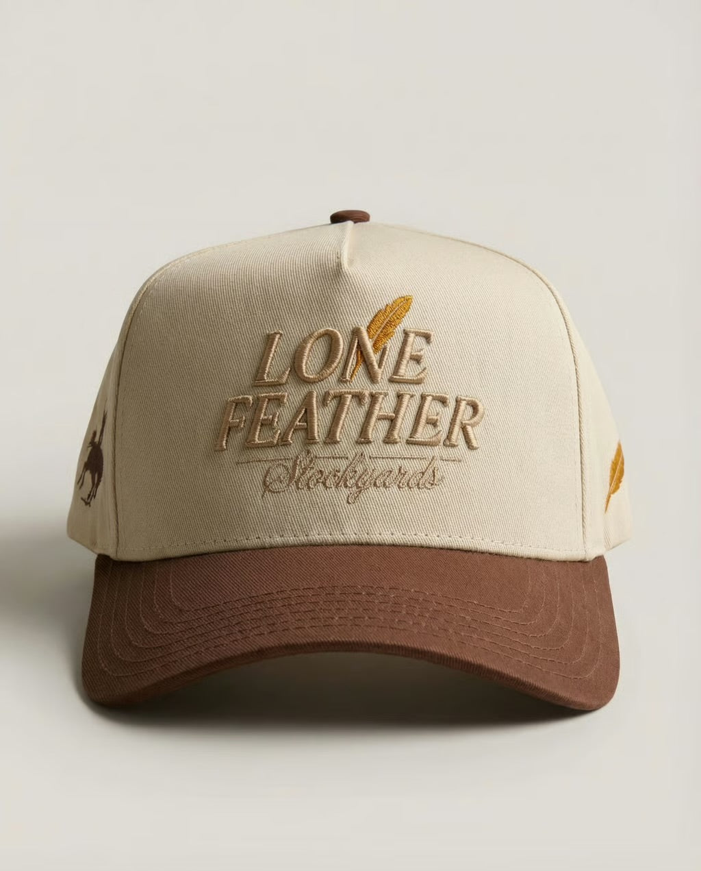 The Lone Feather Stockyards Trucker // Exhibit 002