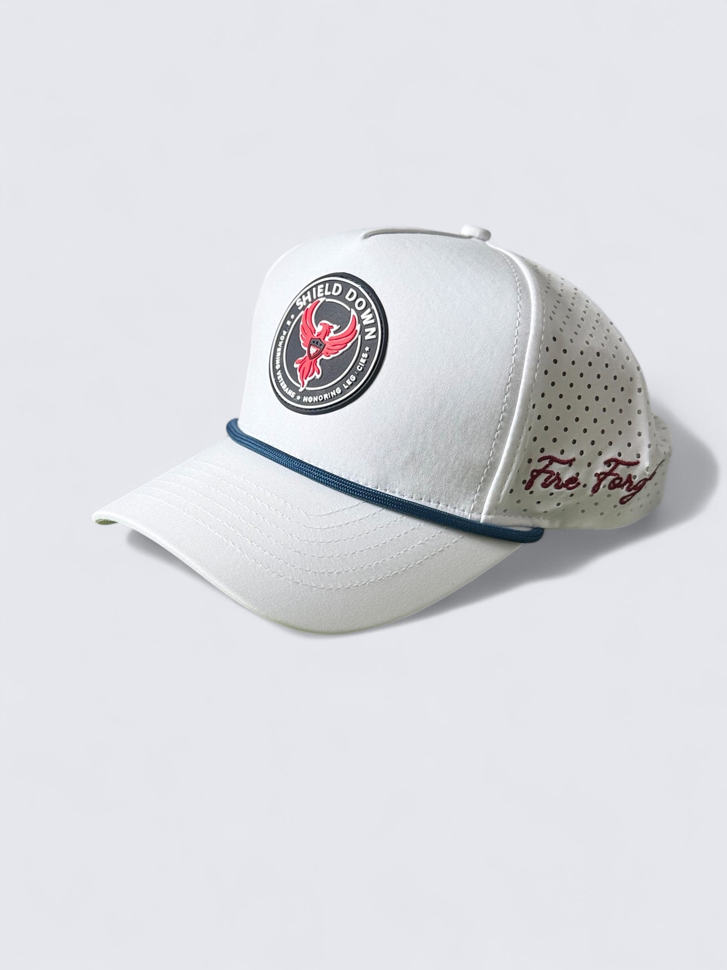 The "Shield Down" Golf Snapback